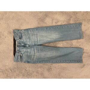 Wrangler Authentics Mens Light Wash Straight Leg Denim Jeans Size 34x29